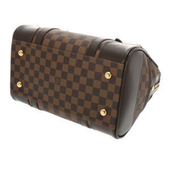Louis Vuitton Damier Berkeley Brown Canvas Handbag Bag - Picture 5 of 9